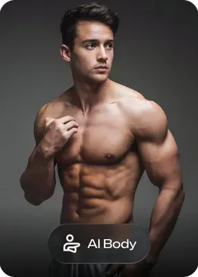 AI Body tool in the Anim AI app