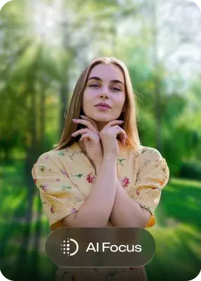 AI Focus tool in the Anim AI app