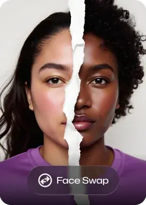 Face Swap tool in the Anim AI app