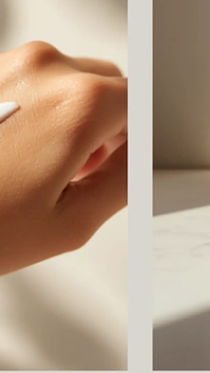 Anim AI output: Skincare — golden-hour glow, bottled