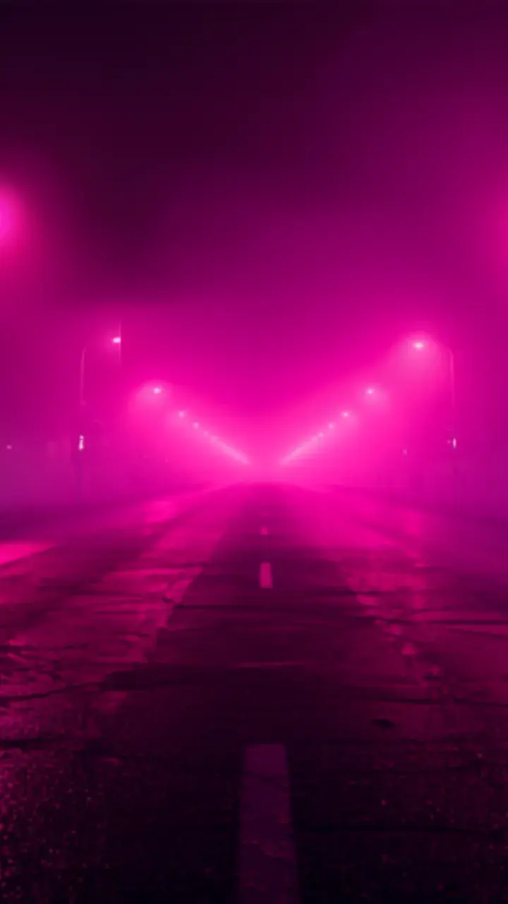 Anim AI output: A neon city at night, cinematic, slow push-in
