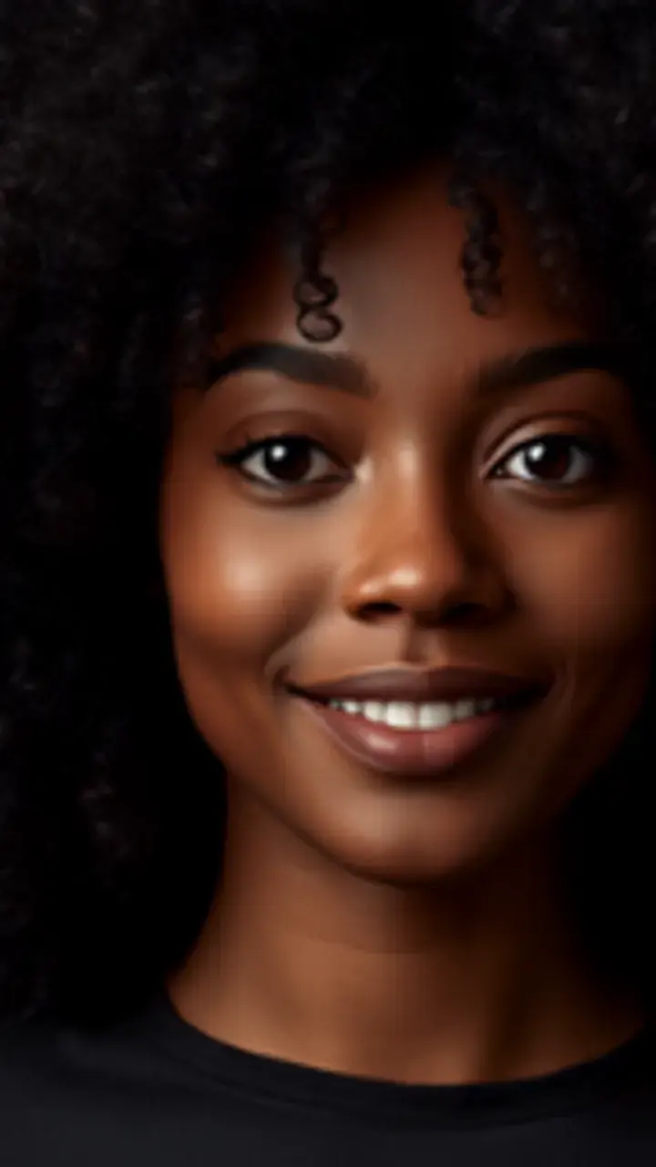 Video generated by Anim AI from the prompt: Portrait with flyaway hair